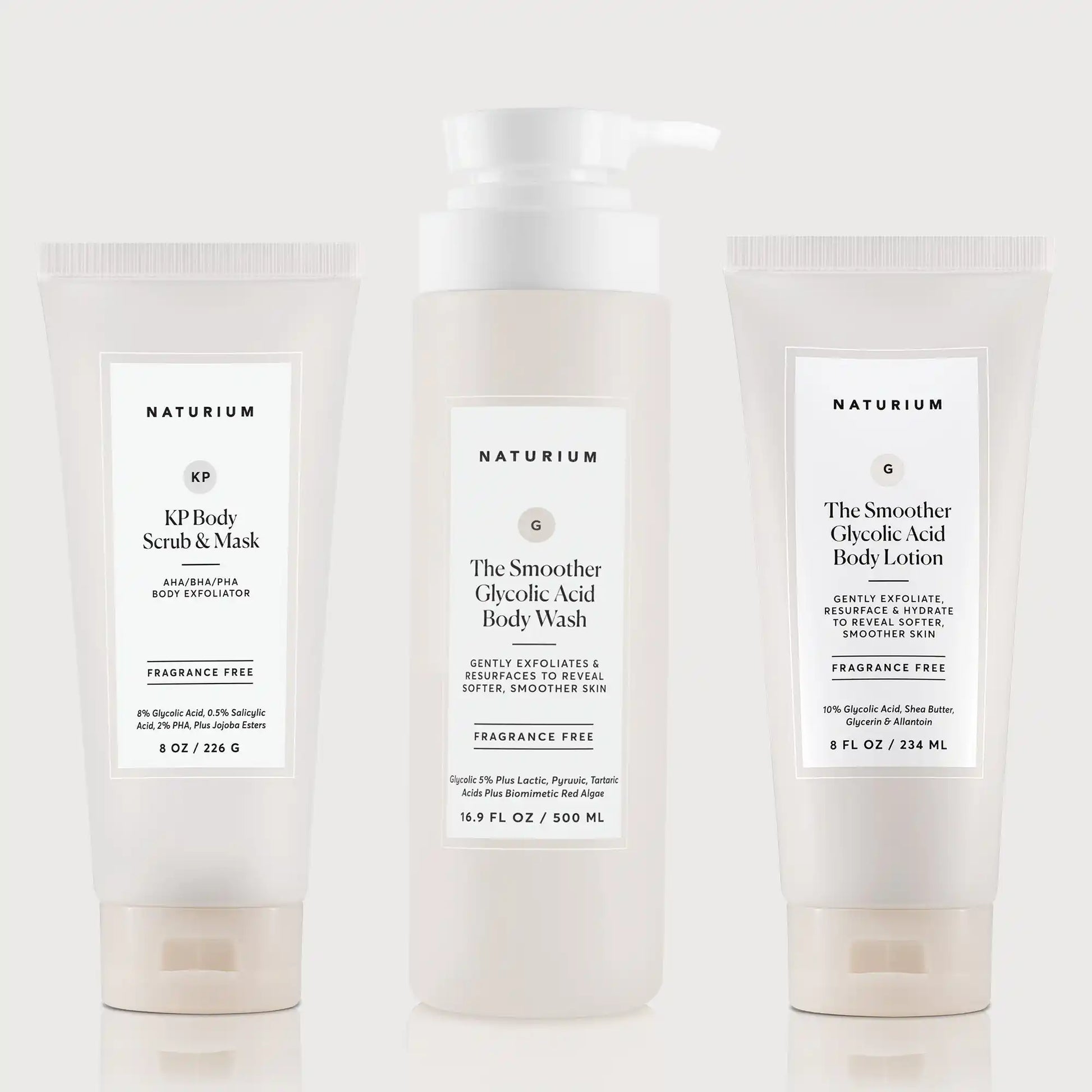 the-glycolic-acid-body-bundle-n1 NATR_KPScrub_SmootherBodyWash_SmootherLotion_Bundle_ecomm.webp